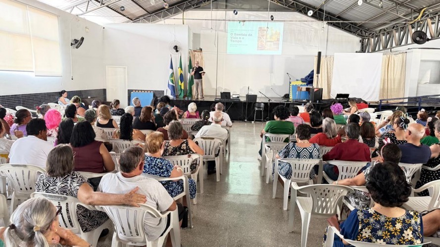 Semana Pró-Vida é encerrada com palestra sobre o sentido da vida e o tempo para idosos em Sorriso